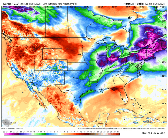 ecmwf-deterministic-conus-t2m_f_anom-1764849600-1764936000-1765281600-20