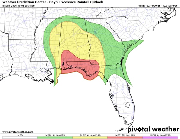 Friday Flood Threat from Isaias
