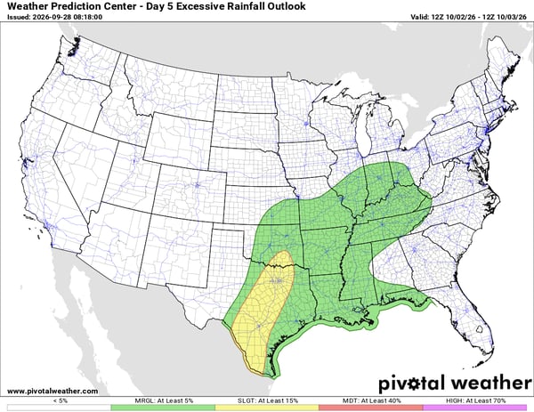Friday's WPC Flood Risk