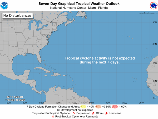 NHC Tropical Weather Outlook valid 8 am Sep 10