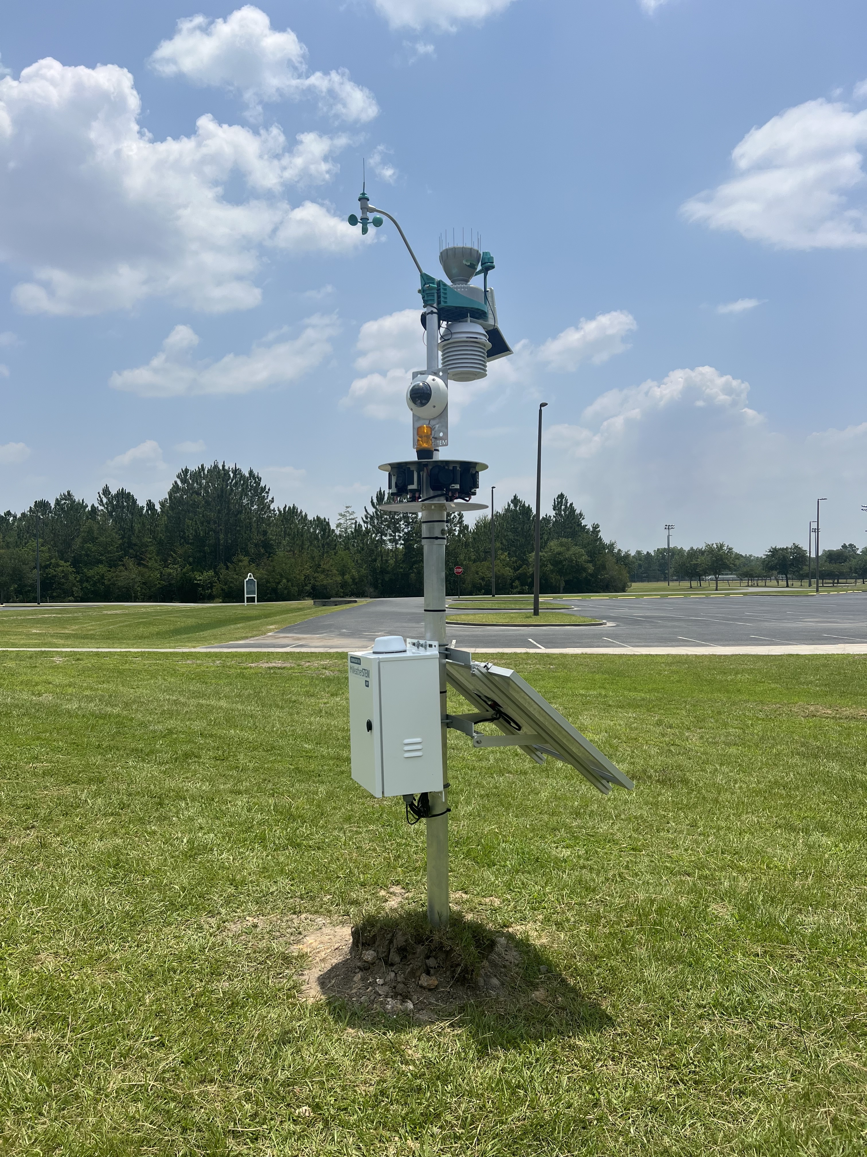 Weatherstem Protect and Blast integrated outdoor deployment