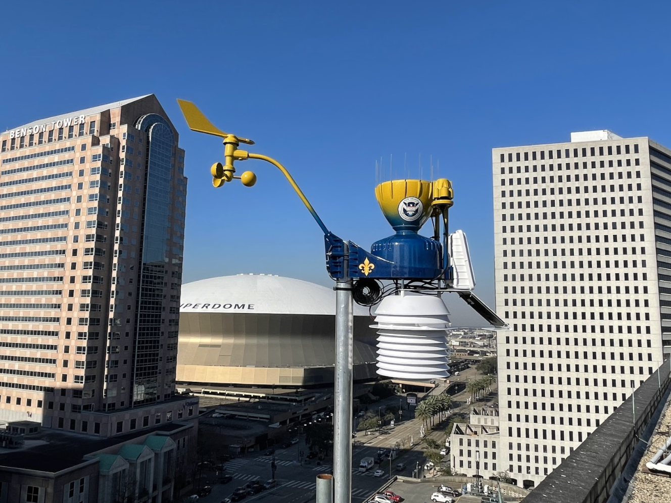 Weatherstem Protect, Louisiana OHSEP, New Orleans, Superdome