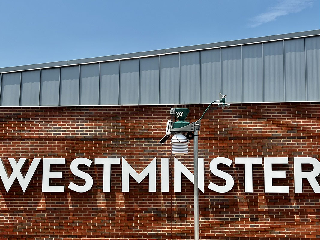 Weatherstem Protect weather station installed at Westminster School